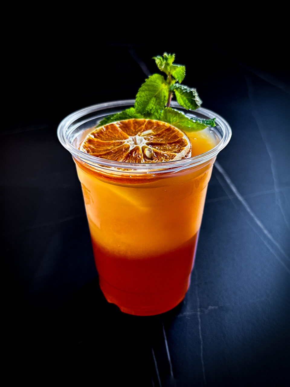 Homemade Ice Tea Orange Saarlouis